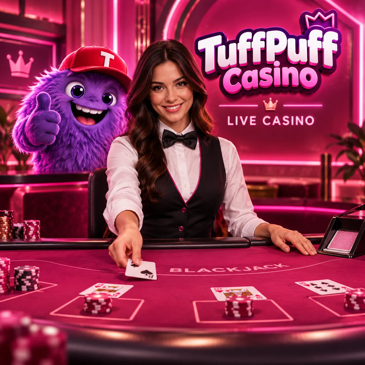 Live-Casino rund um die Uhr